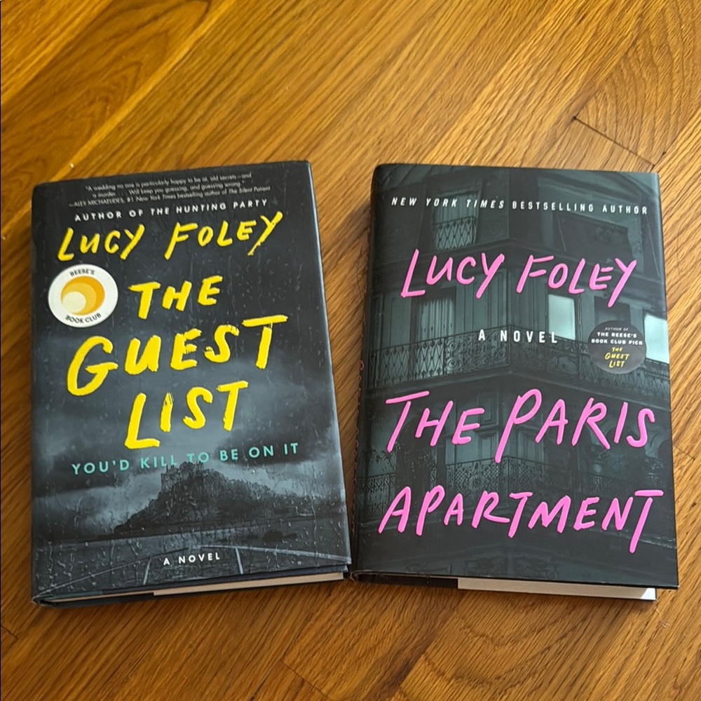 Lucy Foley Book Set - The Guest List & The Paris Apartment